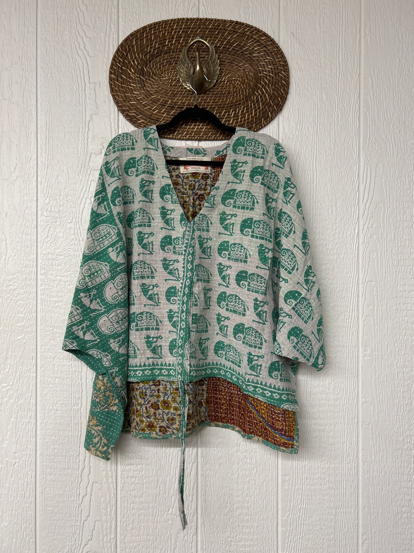 Pareo Kantha Hi-Lo Butterfly Top 0626 277