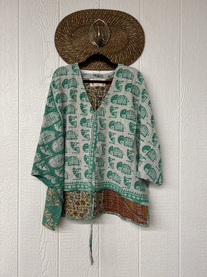 Pareo Kantha Hi-Lo Butterfly Top 0626 277
