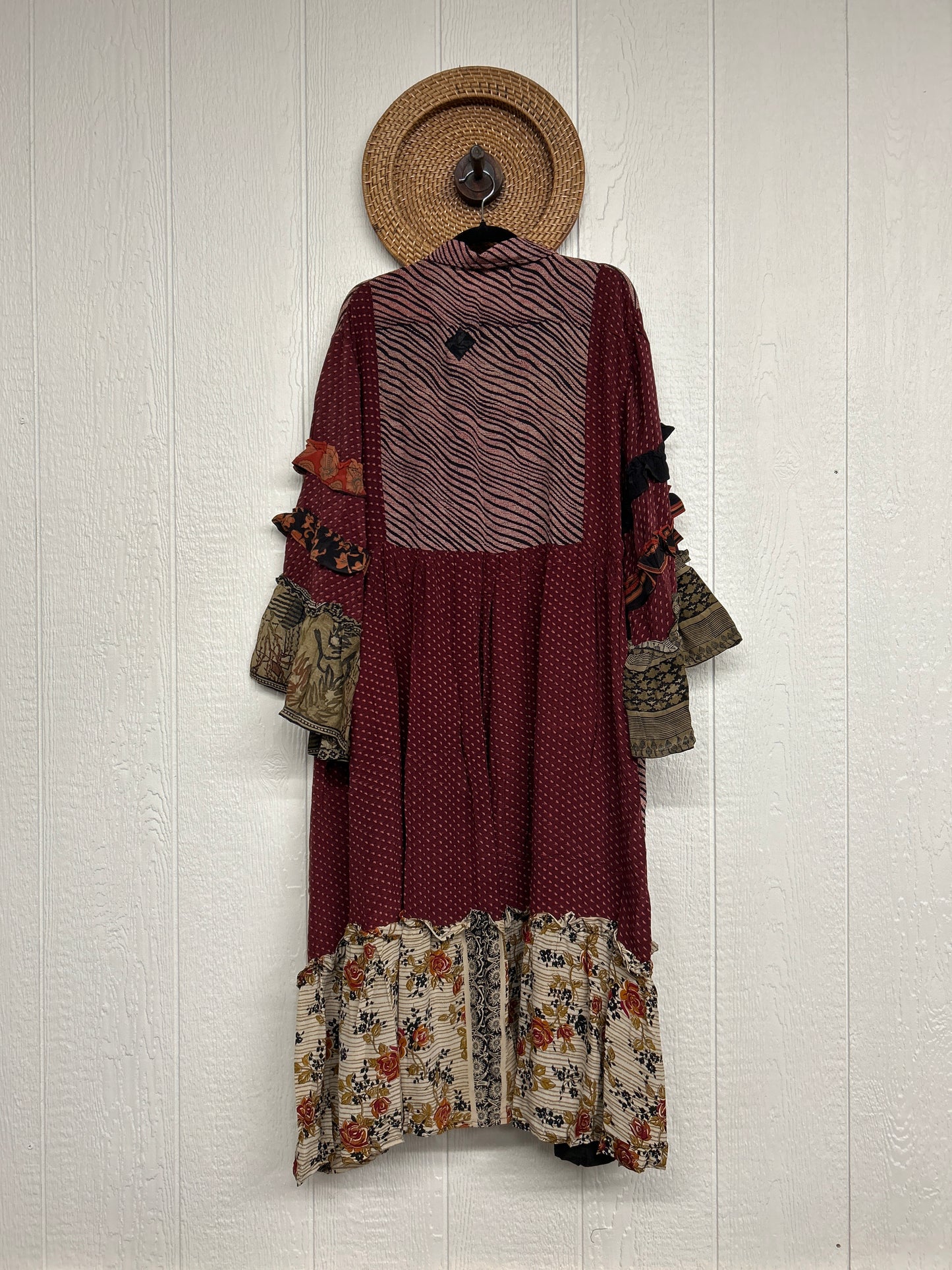 Crepe Sari Rhiannon Duster Dress 0226 177