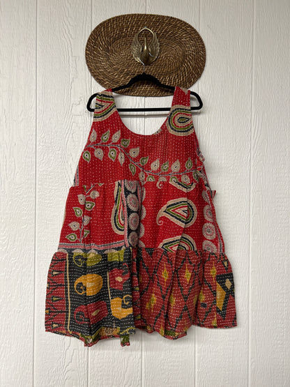 Kantha Meadow Mini Dress 0625 236