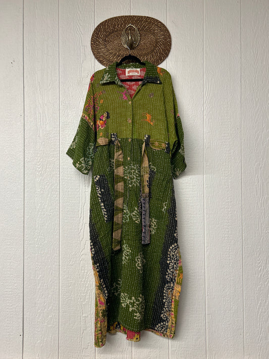 Pareo Kantha Gravity Duster Dress 0226 091