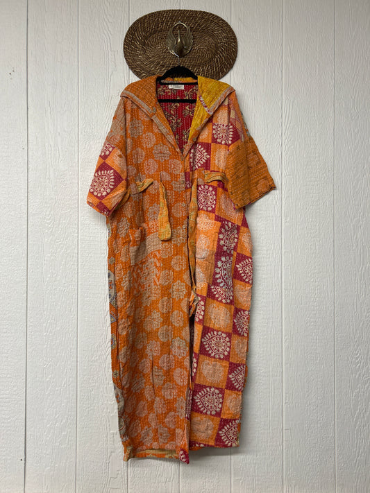 Kantha Zen Hoodie Jumpsuit 0925 129