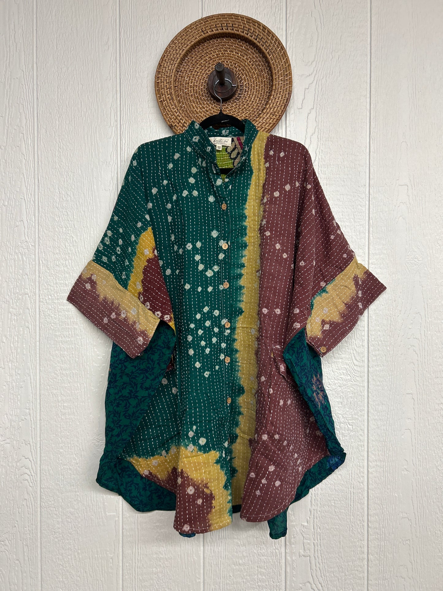 RETAIL Pareo Kantha Free To Be Button-Down 0426 054