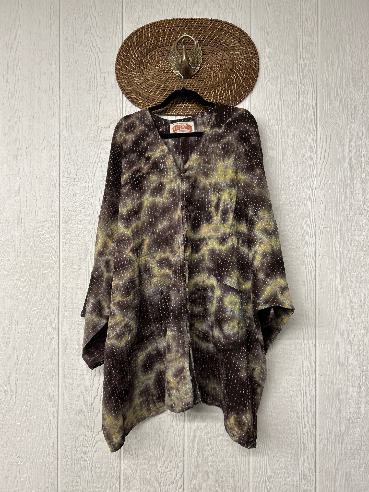 Pareo Kantha Gaia Button-Down Kimono 0526 036