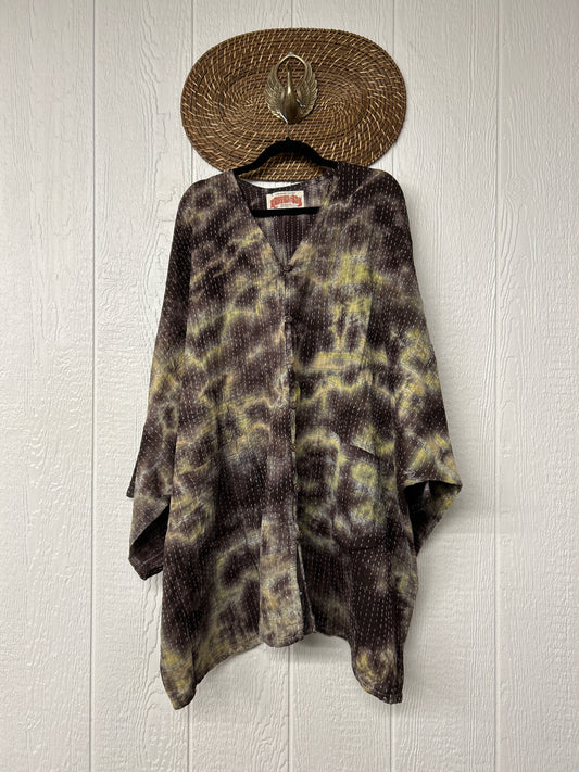 Pareo Kantha Gaia Button-Down Kimono 0526 036