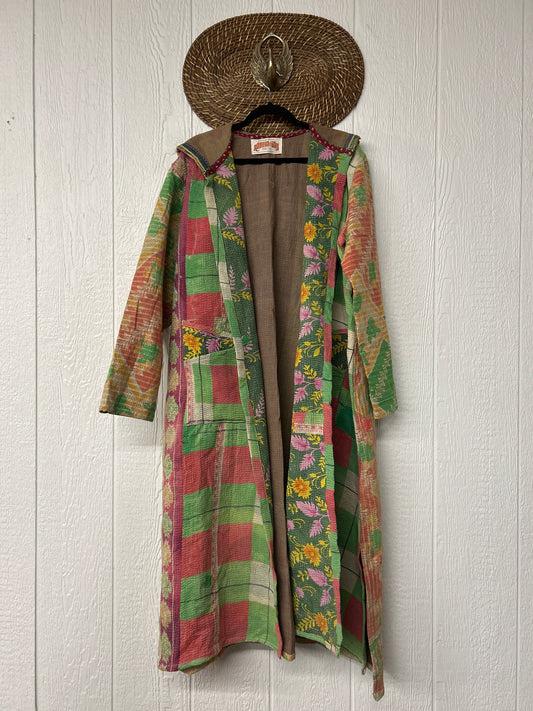 Fine Kantha Rising Sun Coat 1026 225