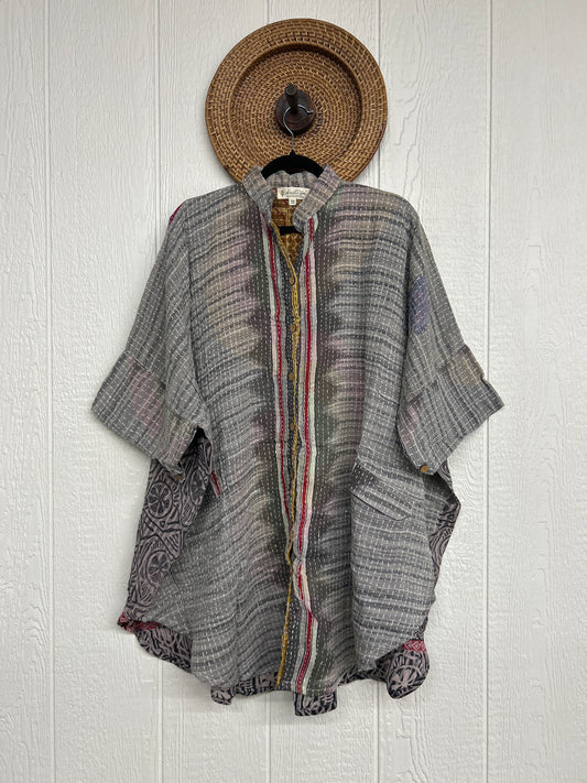 Pareo Kantha Free To Be Button-Down 0426 122