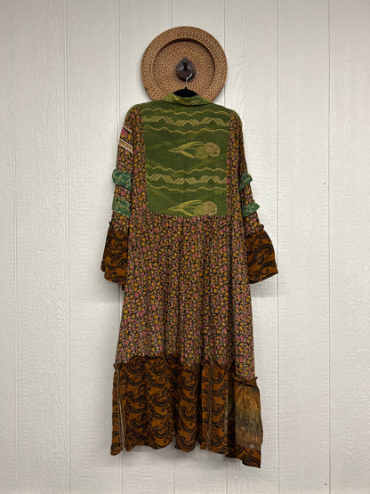 Crepe Sari Rhiannon Duster Dress 0226 199