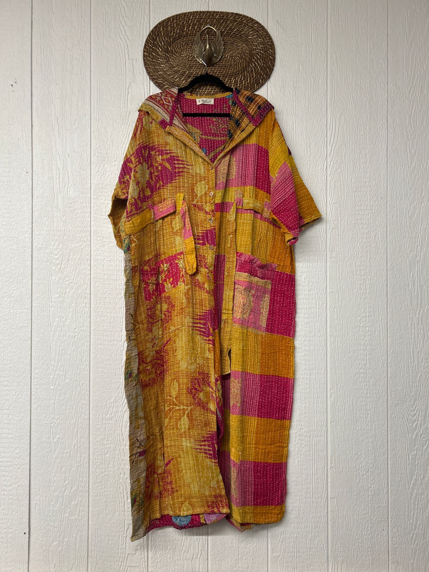 Kantha Zen Hoodie Jumpsuit 0925 117