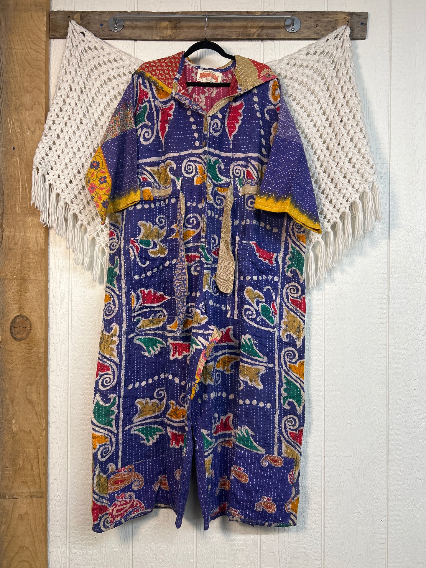 Pareo Kantha Zen Hoodie Jumpsuit 0726 158