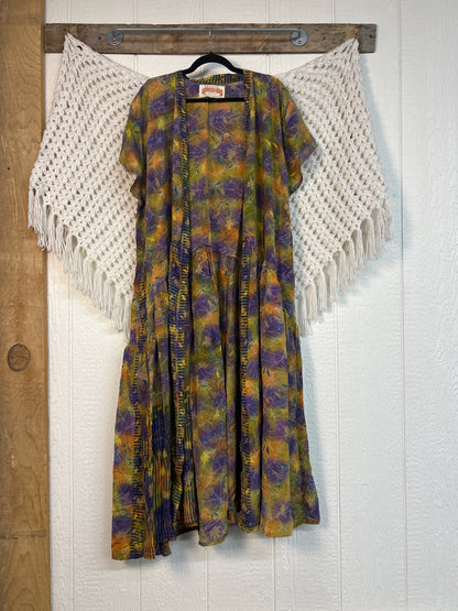 Crepe Sari Summer Evermore Kimono 0726 213