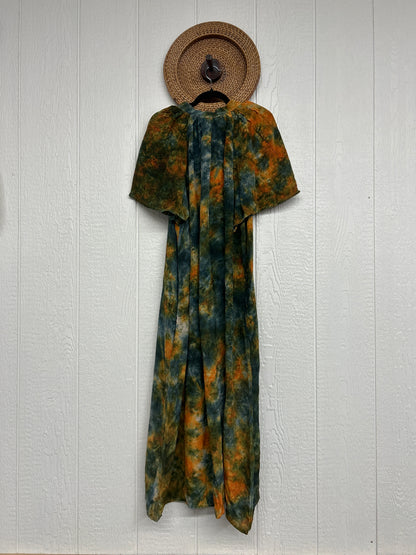 Crepe Sari Summer Woodstock Duster 0626 022
