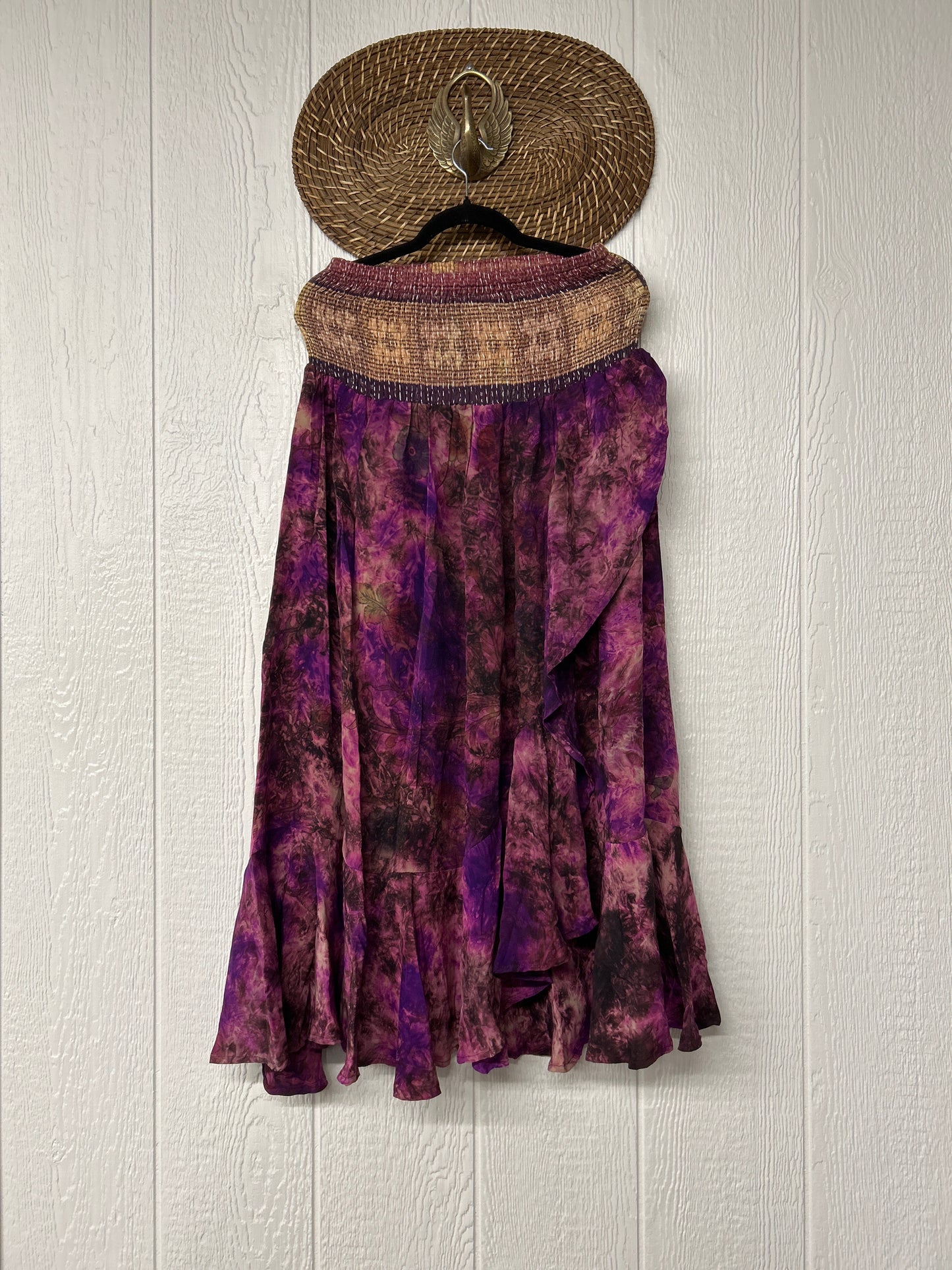 Crepe Sari Inner Peace Wrap Skirt 0626 251