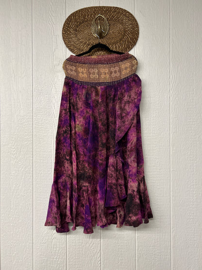 Crepe Sari Inner Peace Wrap Skirt 0626 251