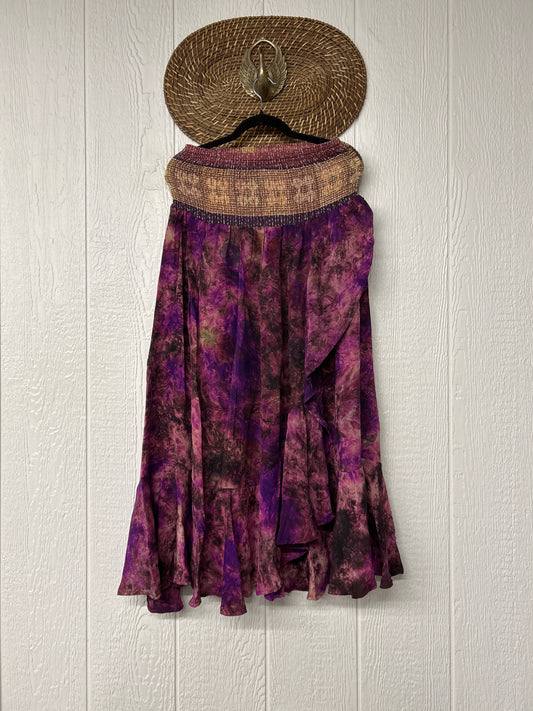 Crepe Sari Inner Peace Wrap Skirt 0626 251