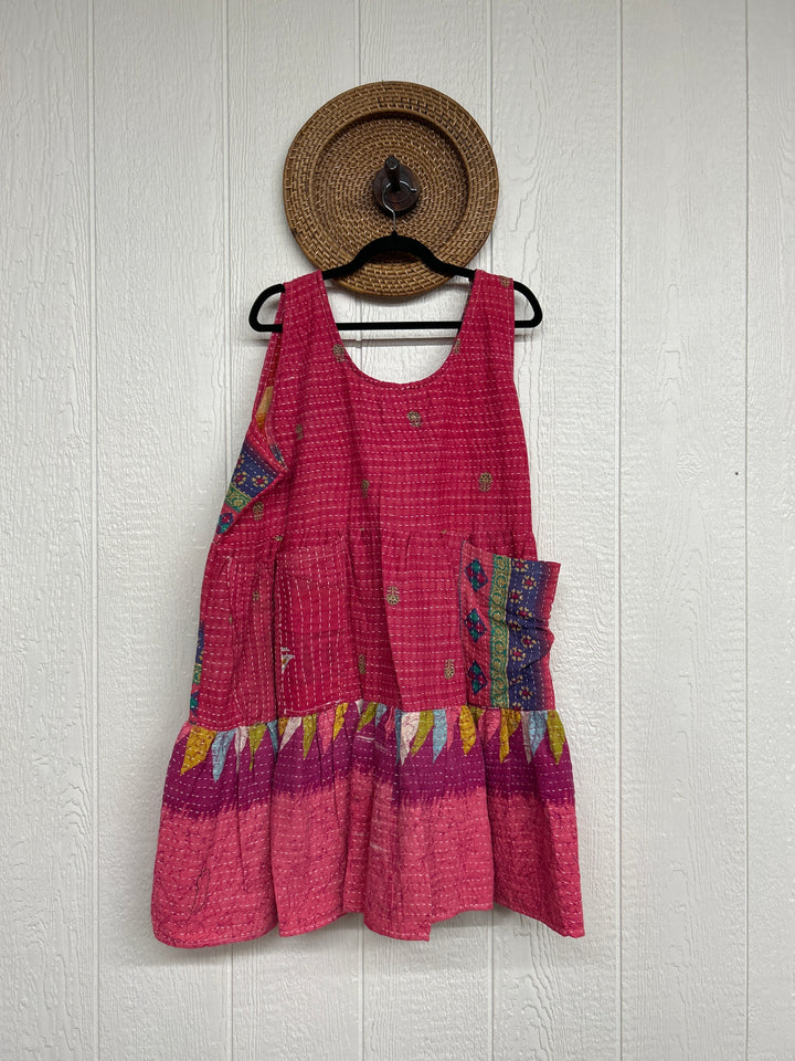 Kantha Meadow Mini Dress 0425 237