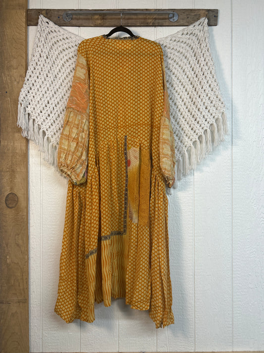 Crepe Sari Evermore Kimono 0326 038