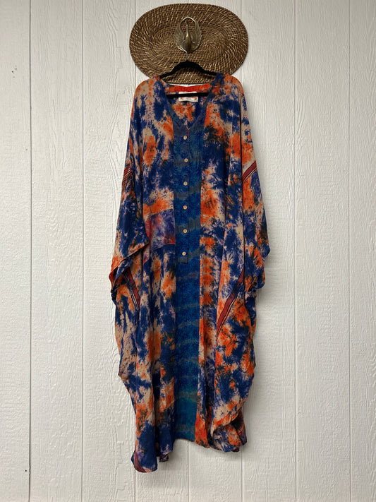 Crepe Sari Bowie Muu Dress 0826 167