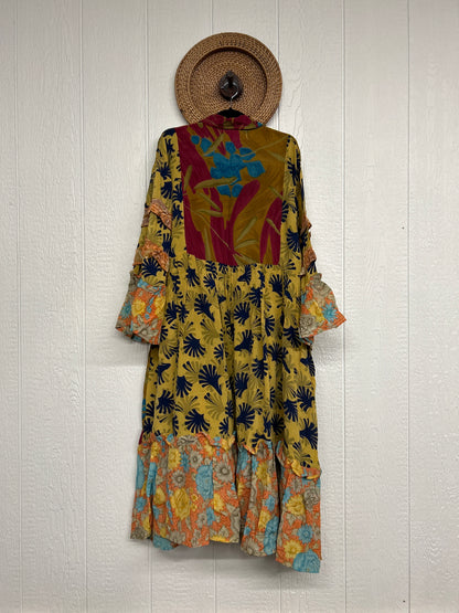 Crepe Sari Rhiannon Duster Dress 0226 256
