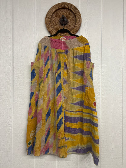 Pareo Kantha Butterfly Cargo Skirt 0426 229