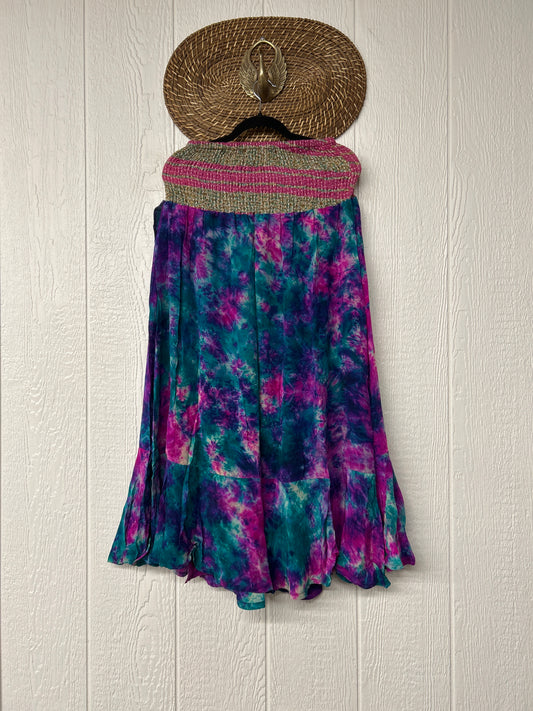 Crepe Sari Inner Peace Wrap Skirt 0626 105