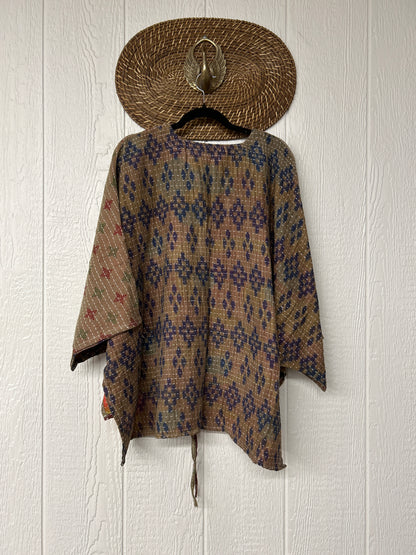 Pareo Kantha Hi-Lo Butterfly Top 0626 053