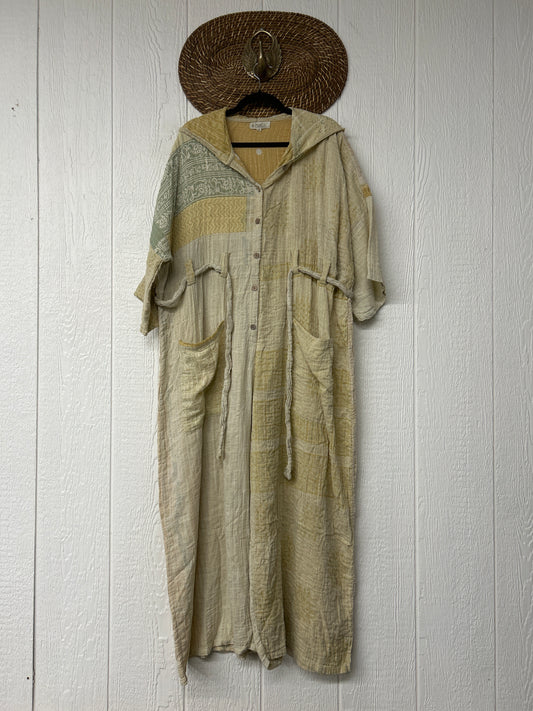 Alchemi Pareo Kantha Zen Hoodie Jumpsuit 0826 001