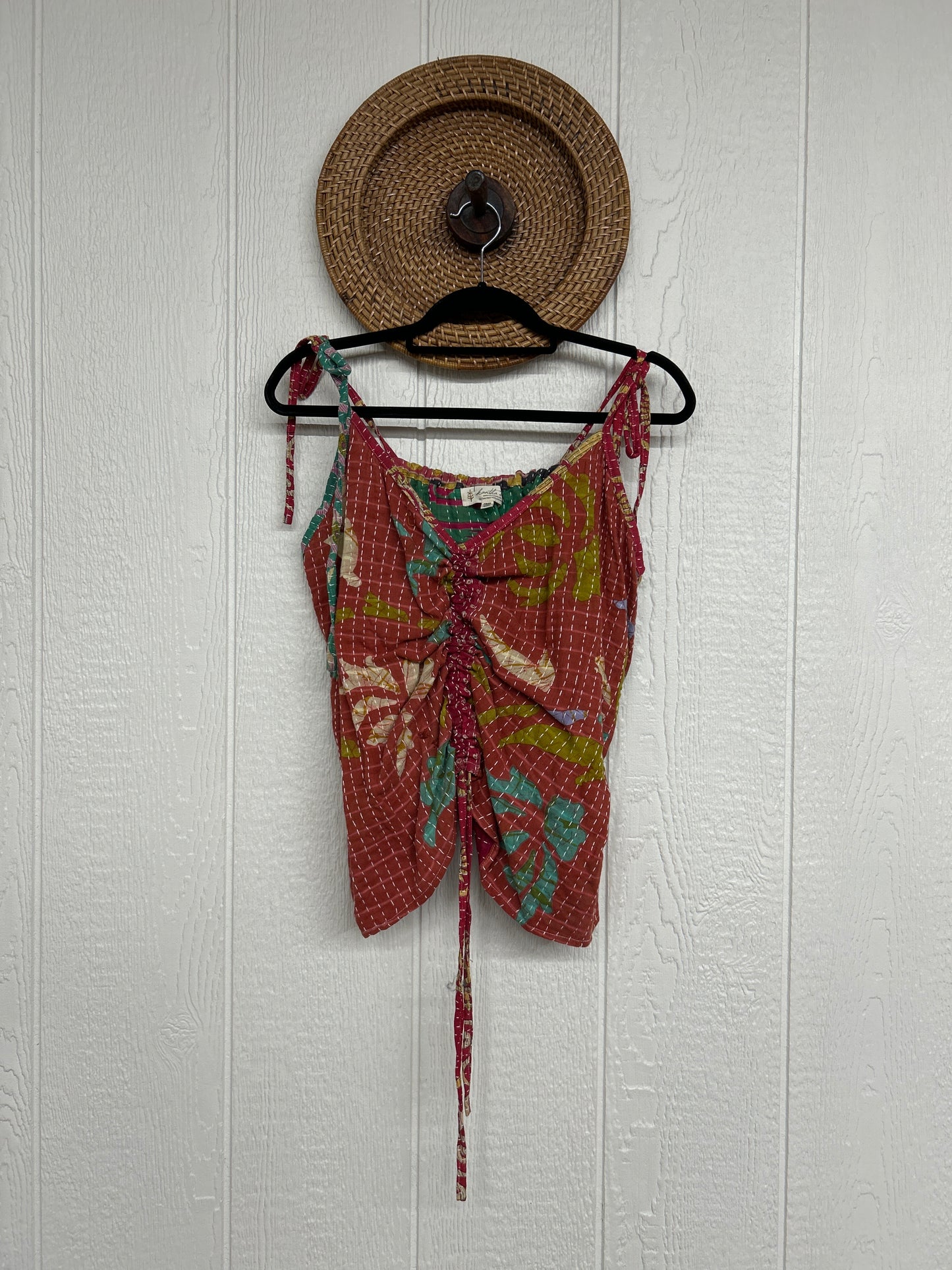 Kantha Butterfly Tank Top KB0925 001