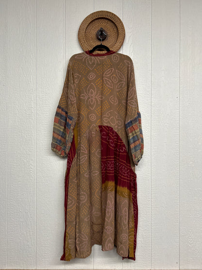Crepe Sari Evermore Kimono 1026 042