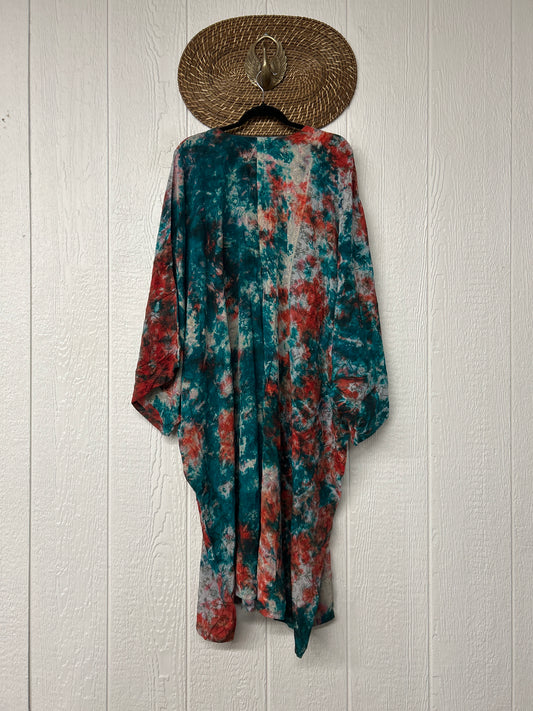 Crepe Sari Gaia Duster Dress 0826 124