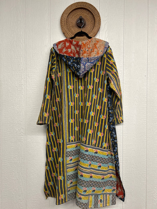 Fine Kantha Rising Sun Coat 1125 163