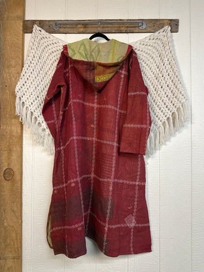 Fine Kantha Rising Sun Coat 1125 242