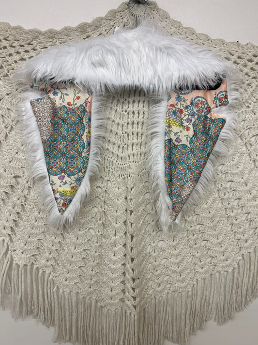 Penny Blanc Faux Fur Collar