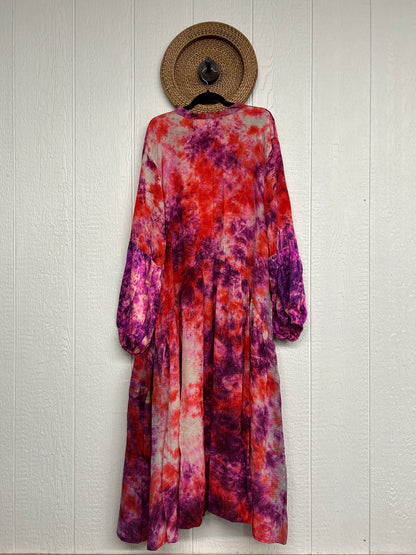 Crepe Sari Evermore Kimono 1026 038