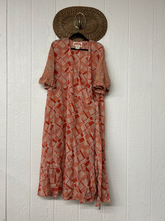 Summer Flourish Wrap Dress 0725 105