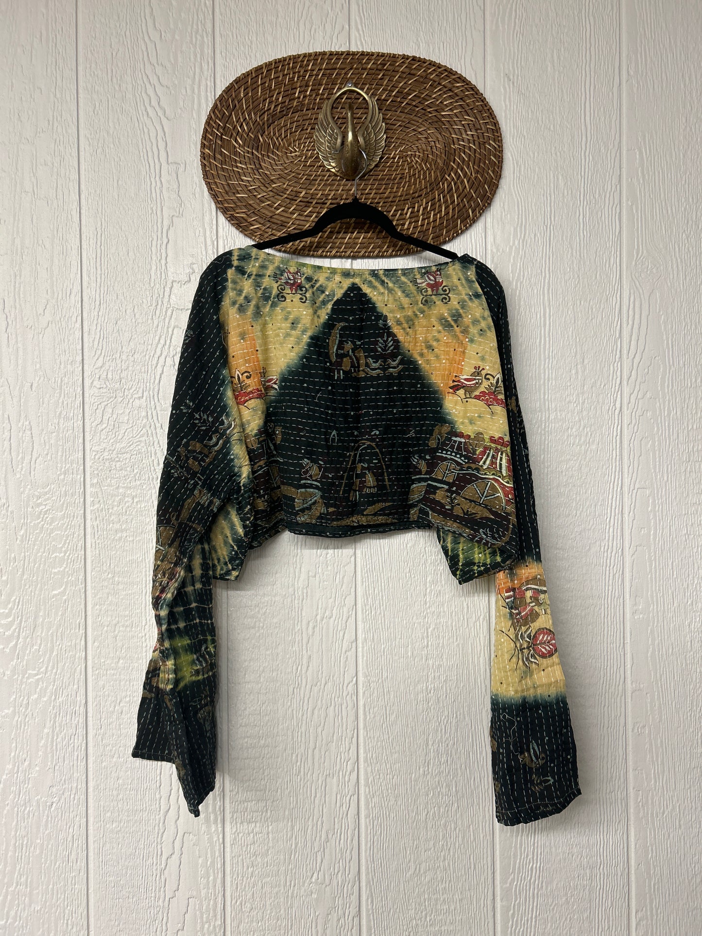 Pareo Kantha Abundance Crop Top 1225 039