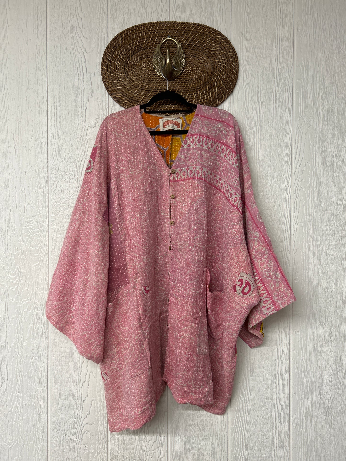 Pareo Kantha Gaia Button-Down Kimono 0126 260