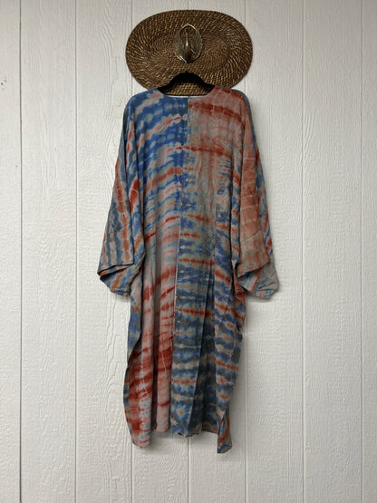 Crepe Sari Gaia Duster Dress 0826 021