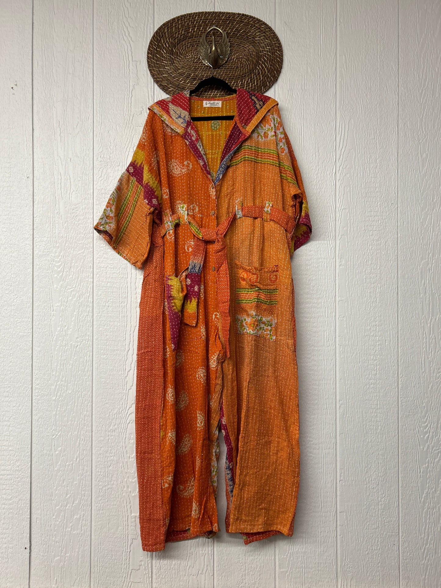 Kantha Zen Hoodie Jumpsuit 0925 026