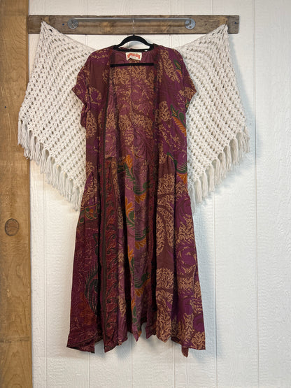 Crepe Sari Summer Evermore Kimono 0726 196