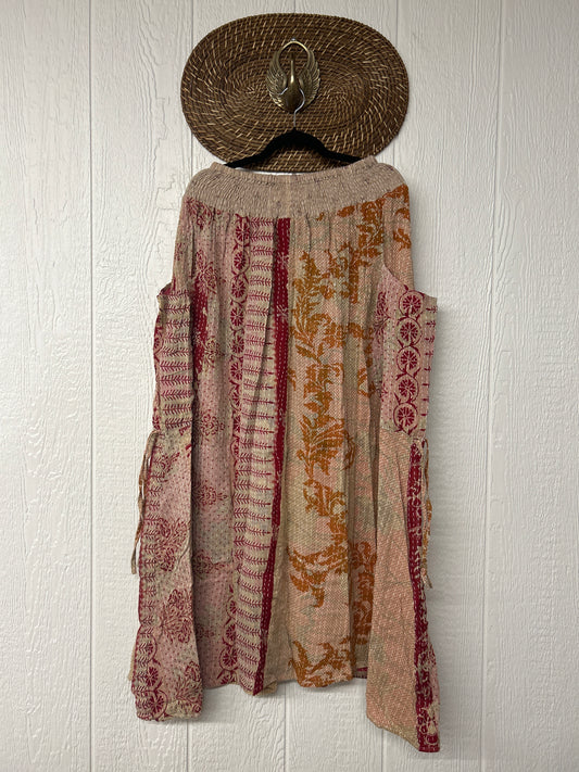Pareo Kantha Butterfly Cargo Skirt 0426 056