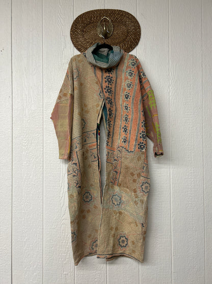 Fine Kantha Cowl Split Pullover 1225 080