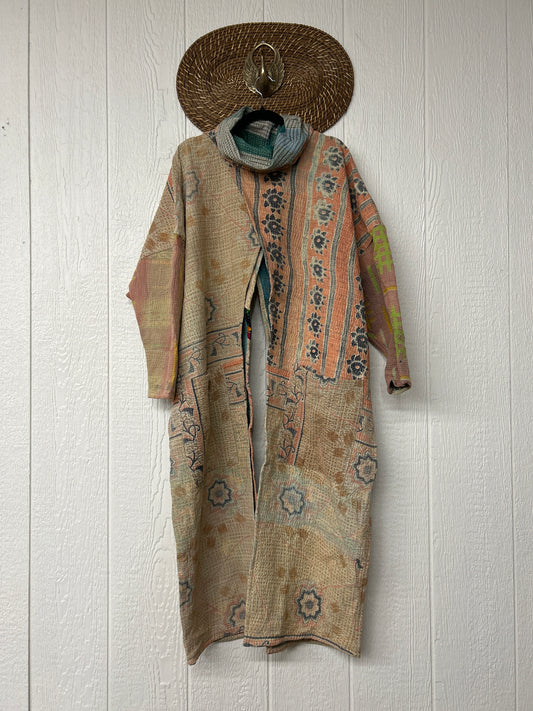 Fine Kantha Cowl Split Pullover 1225 080