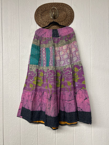 RETAIL Pareo Kantha Lotus Maxi Skirt 0826 155