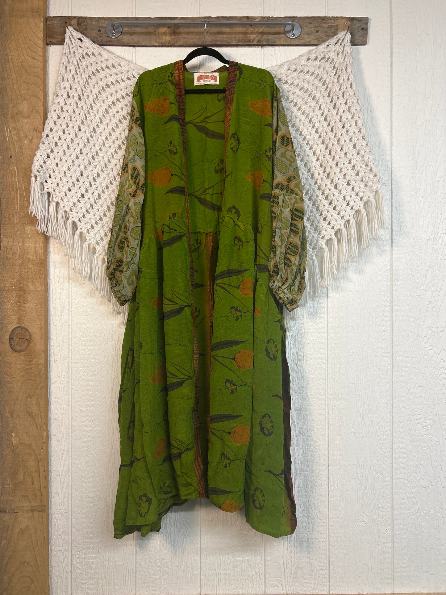 Crepe Sari Evermore Kimono 0326 027