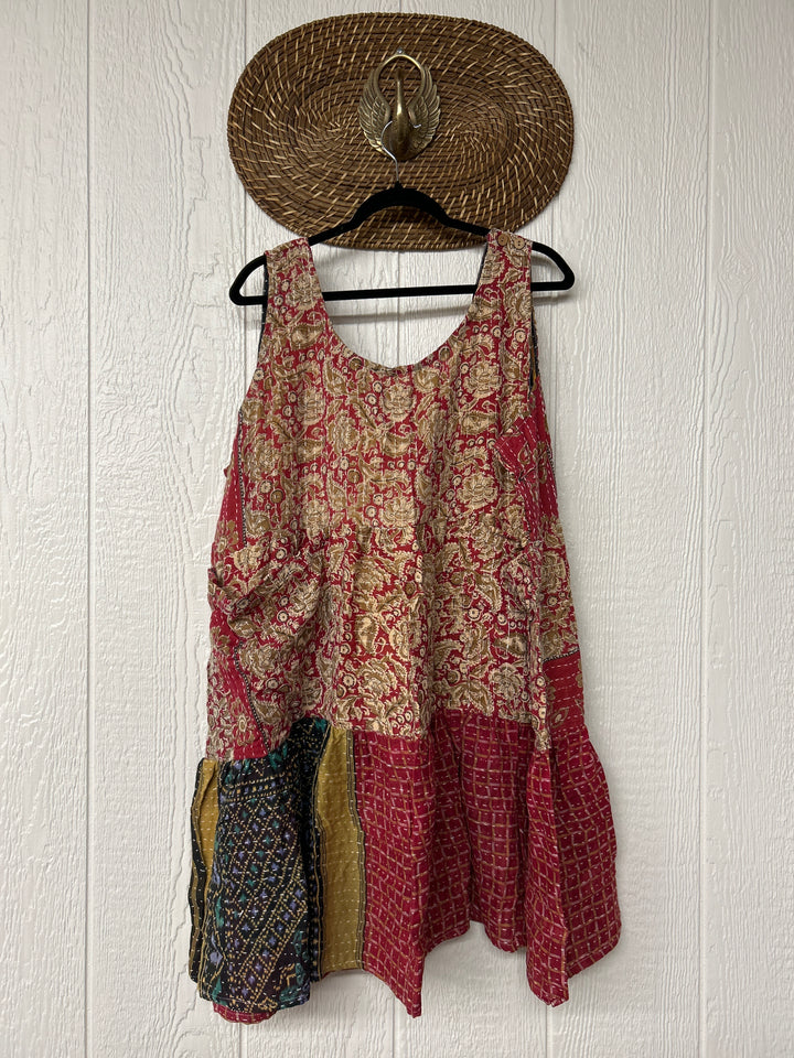 Kantha Meadow Mini Dress 0625 005