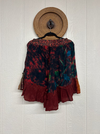 Crepe Sari Lover Cropped Culottes 0726 258