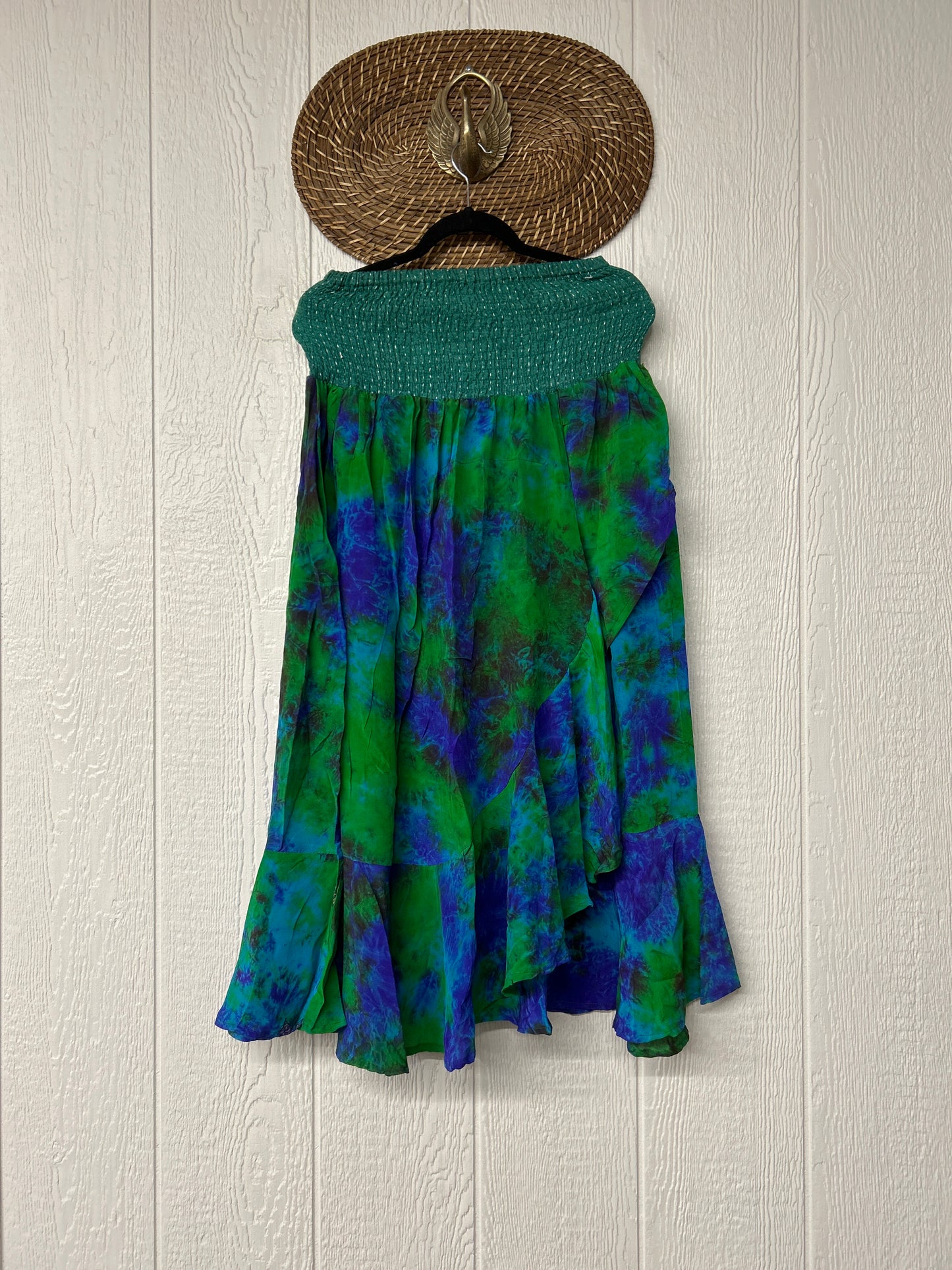 Crepe Sari Inner Peace Wrap Skirt 0626 002