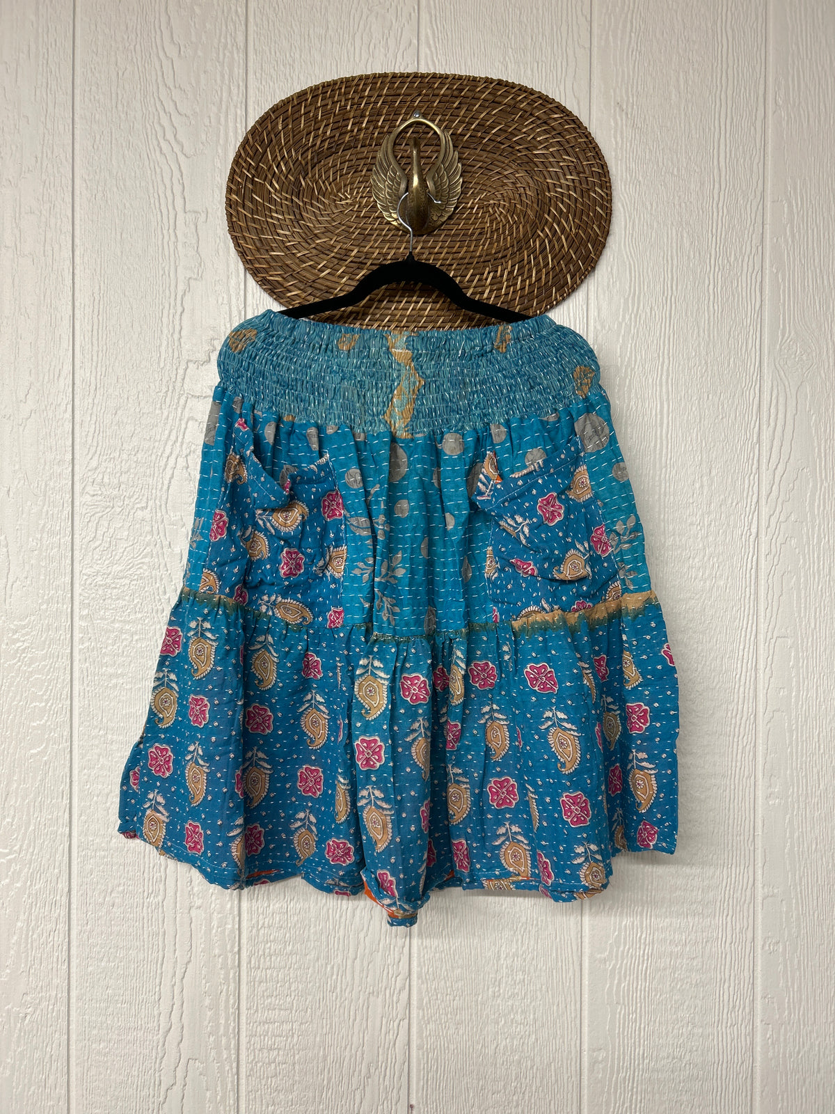 Pareo Kantha Meadow Skirt 0826 008