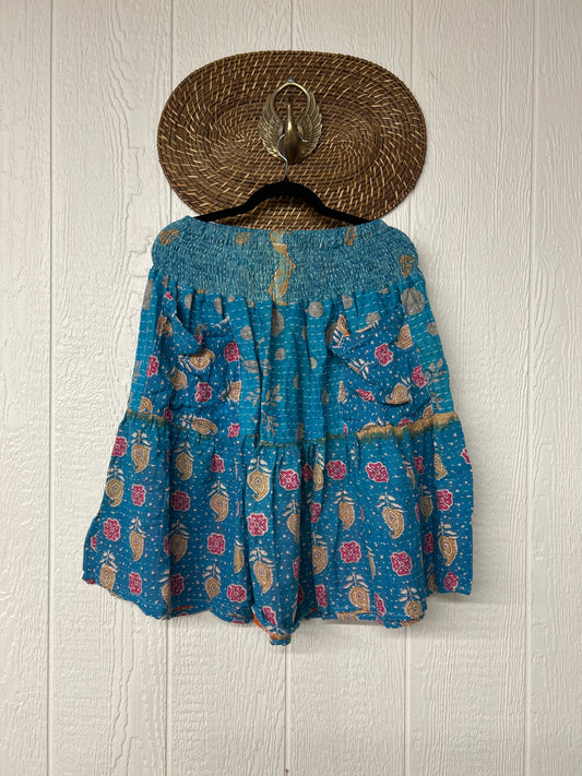 Pareo Kantha Meadow Skirt 0826 008